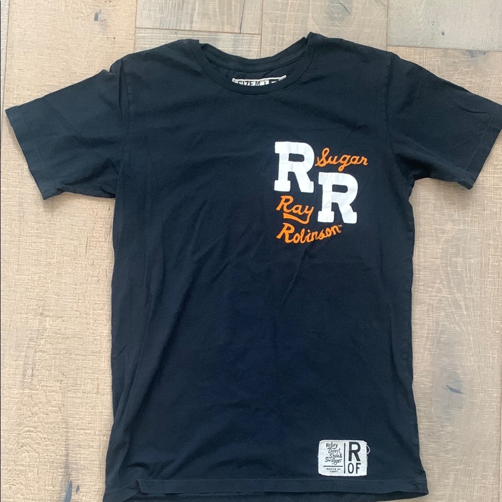 Roots of Fight Black Sugar Ray Robinson T-Shirt